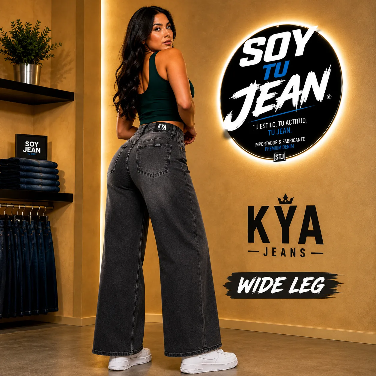 WIDE LEG GRIS LOCALIZADO