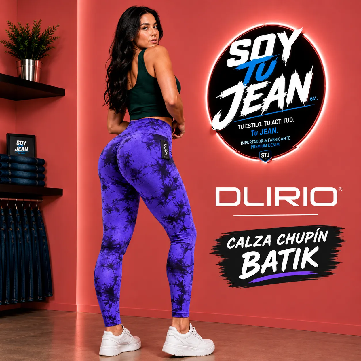 Calza chupin violeta batik (DLIRIO)