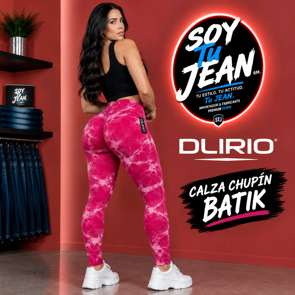 Calza chupin rosa batik (DLIRIO)