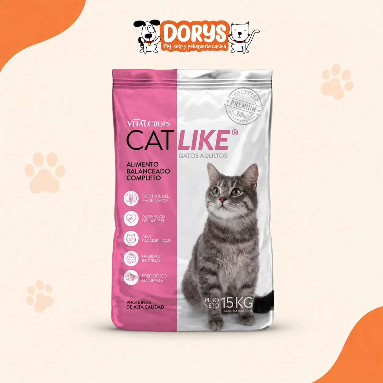CAT LIKE GATO AD X 15KG