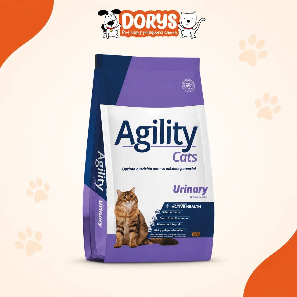 AGILITY GATO ADULTO URINARY