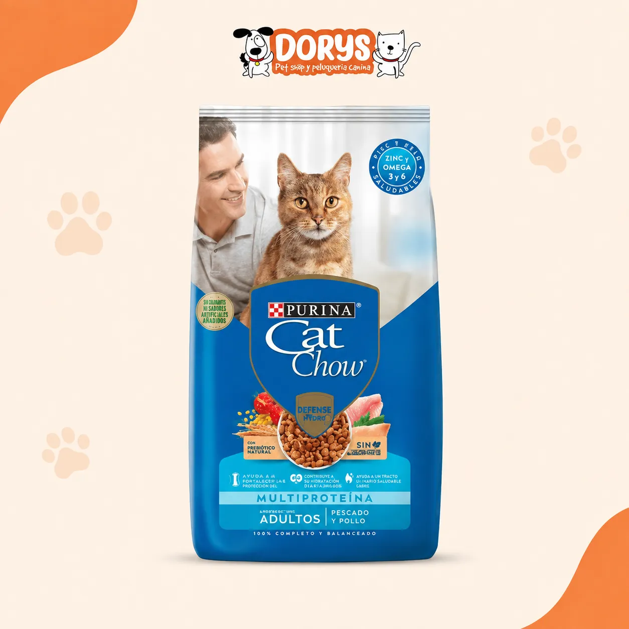 CAT CHOW AD. DELICIAS DE PESCADO X 15KG