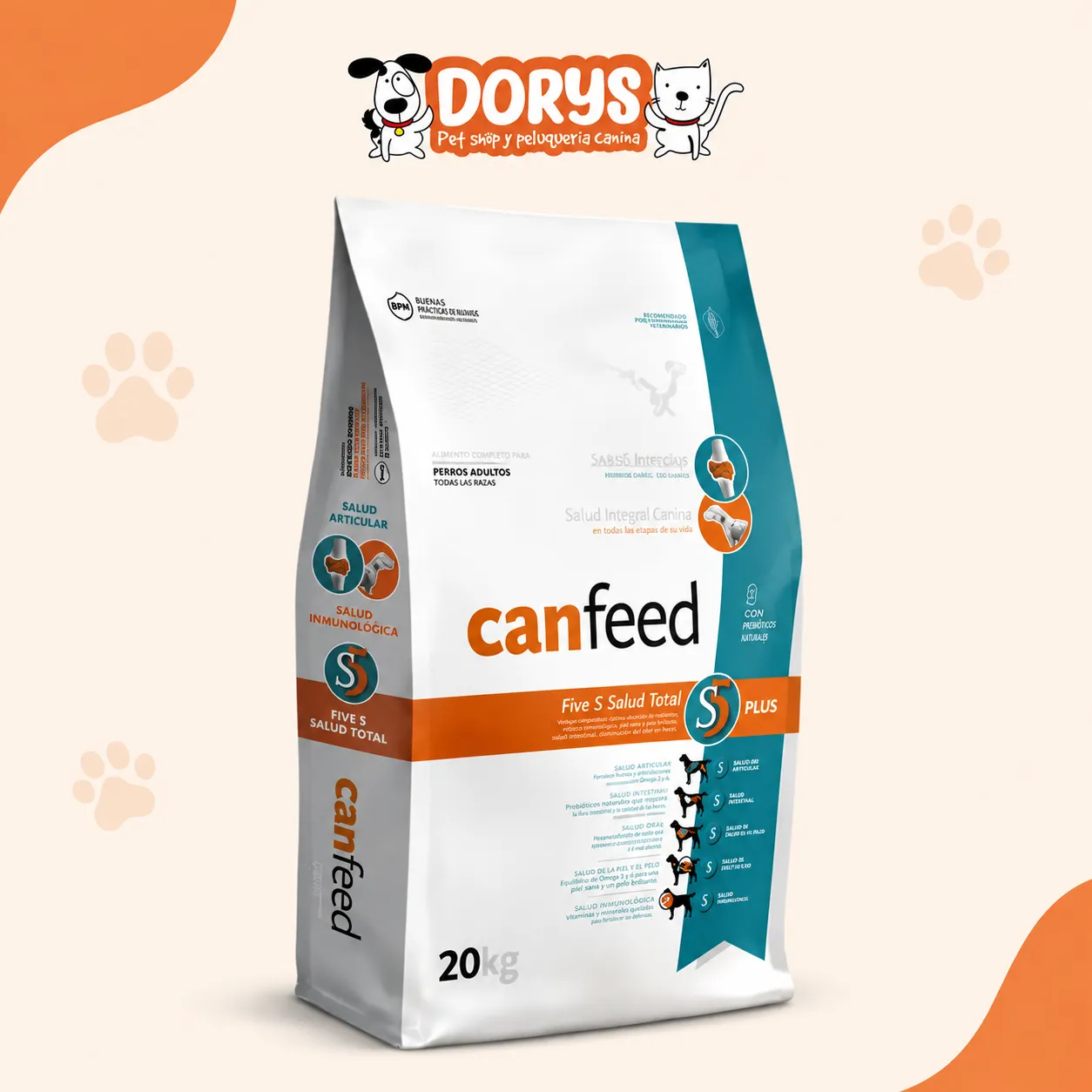 CANFEED ADULTO X 20KG
