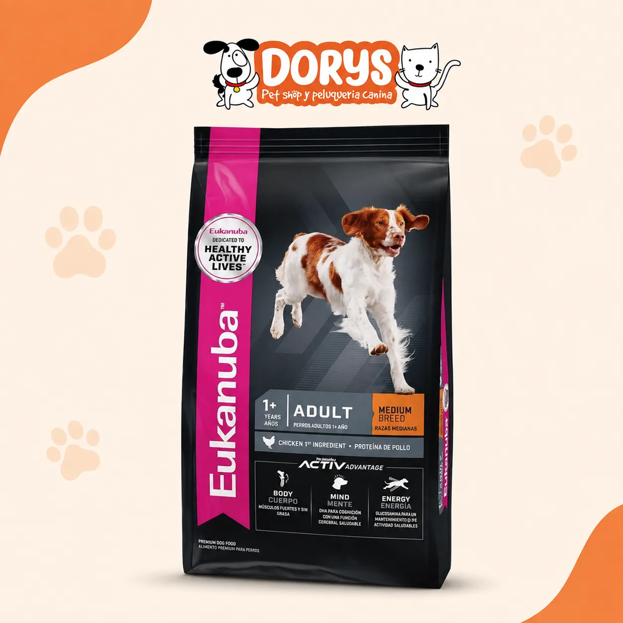 EUKANUBA ADULTO MEDIUM BREED