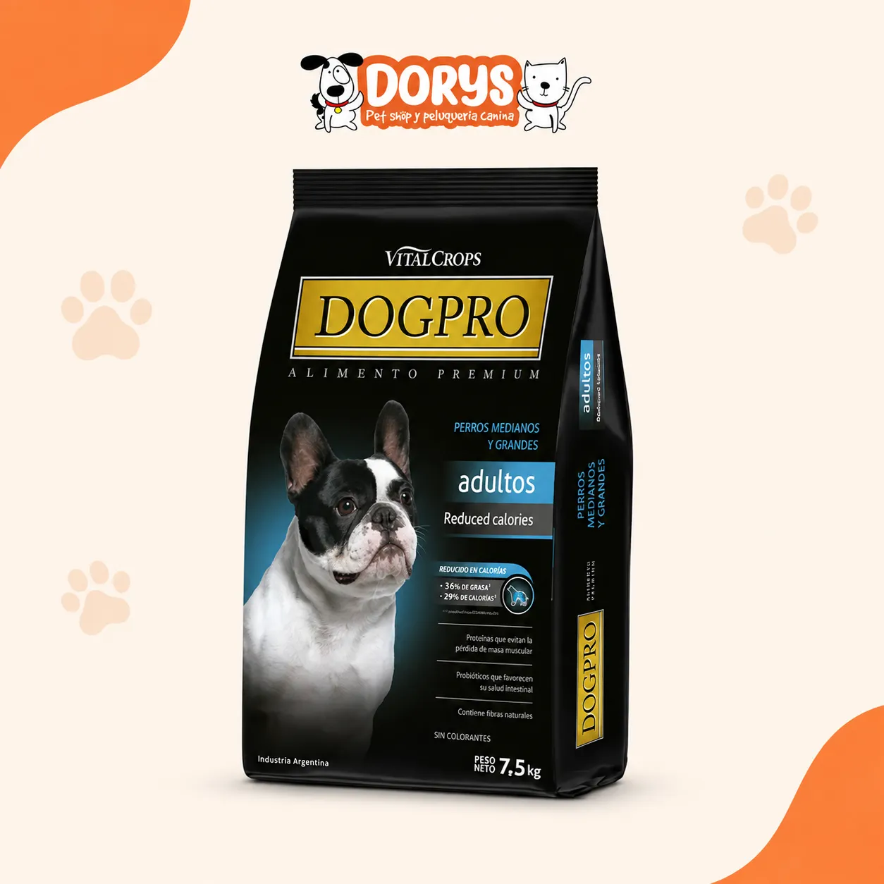 DOGPRO REDUCED CALORIES ADULTOS
