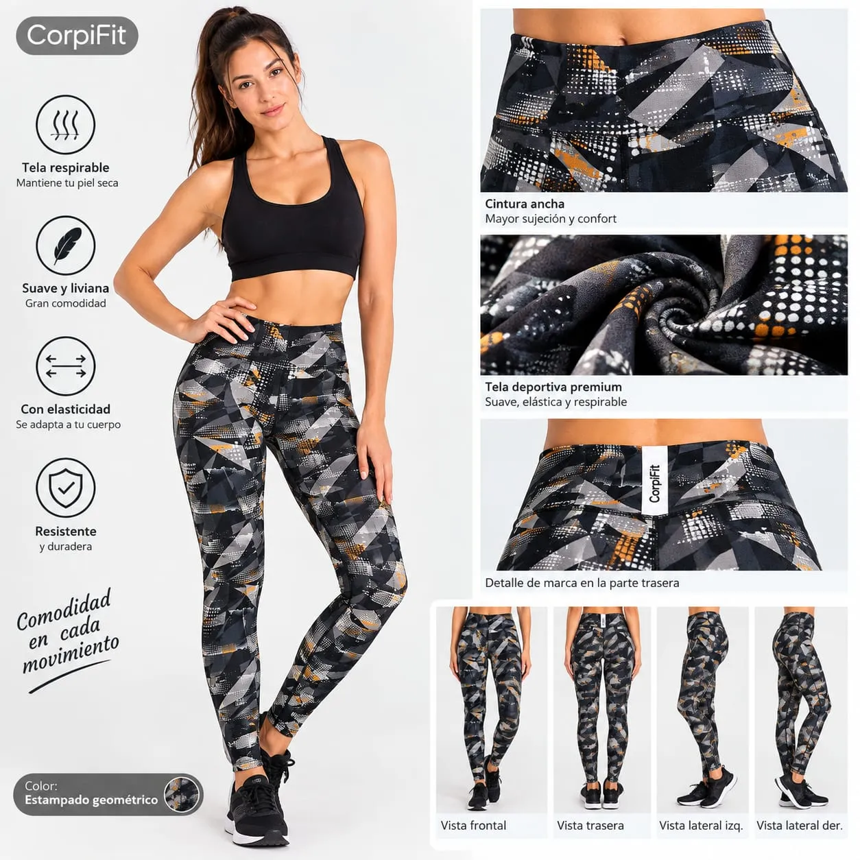 Calza Larga Total Sublimada Premium