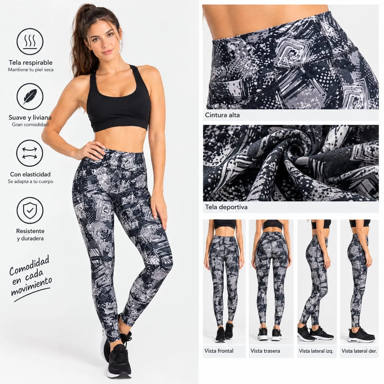 Calza Larga Total Sublimada Premium