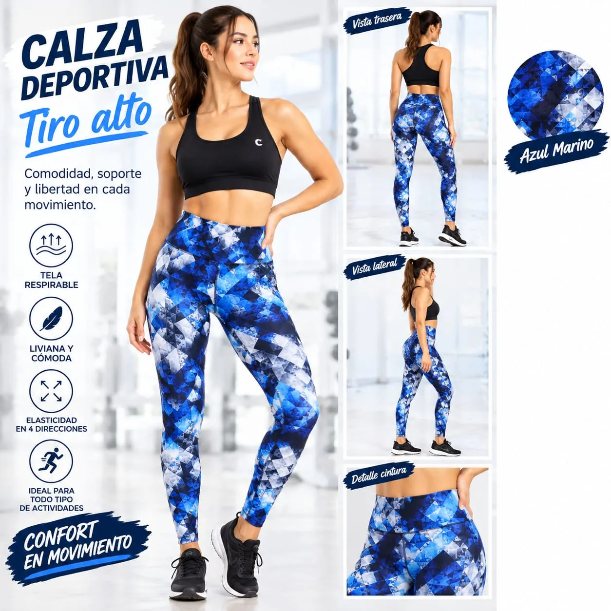 Calza Larga Total Sublimada Premium