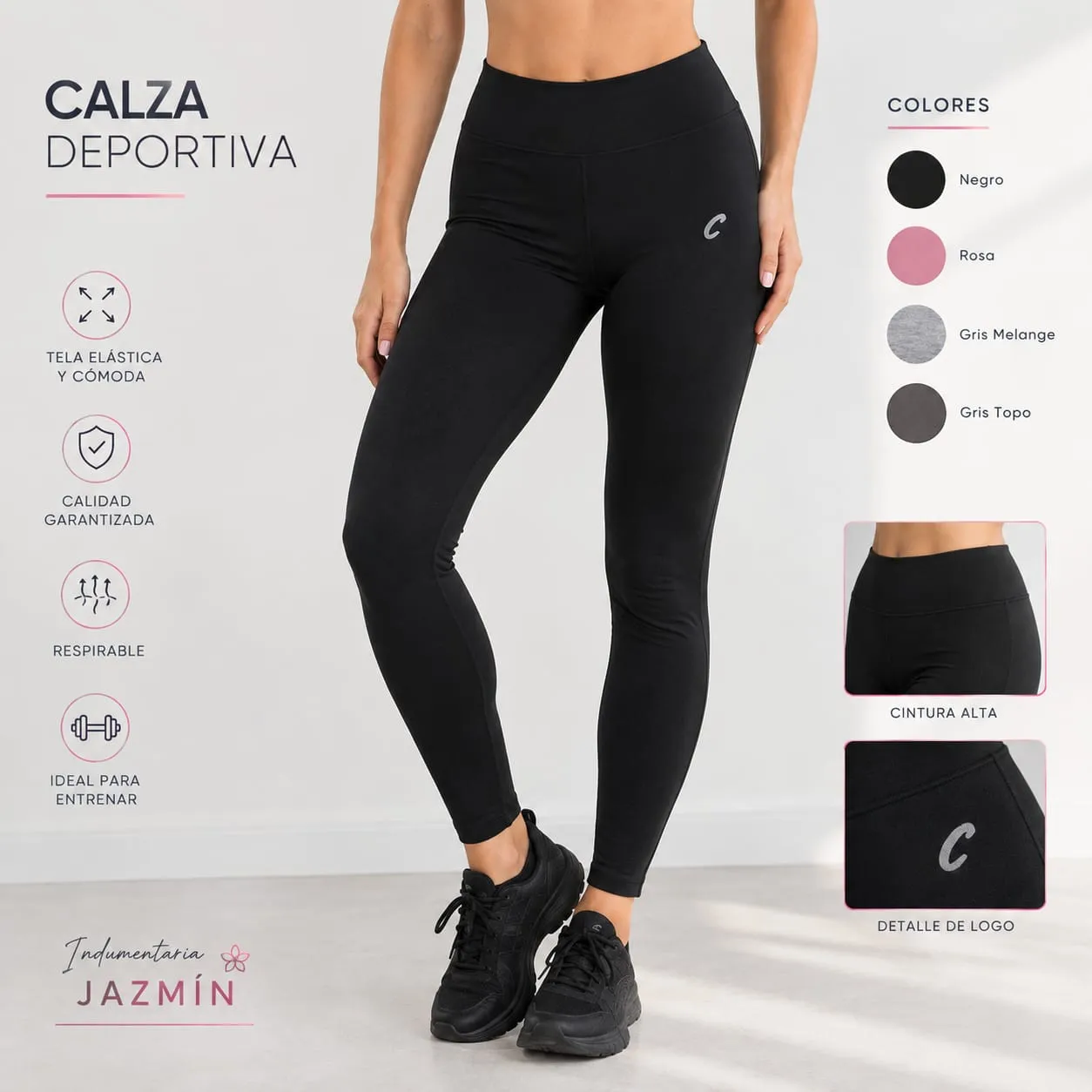 Calza lisa Deportiva