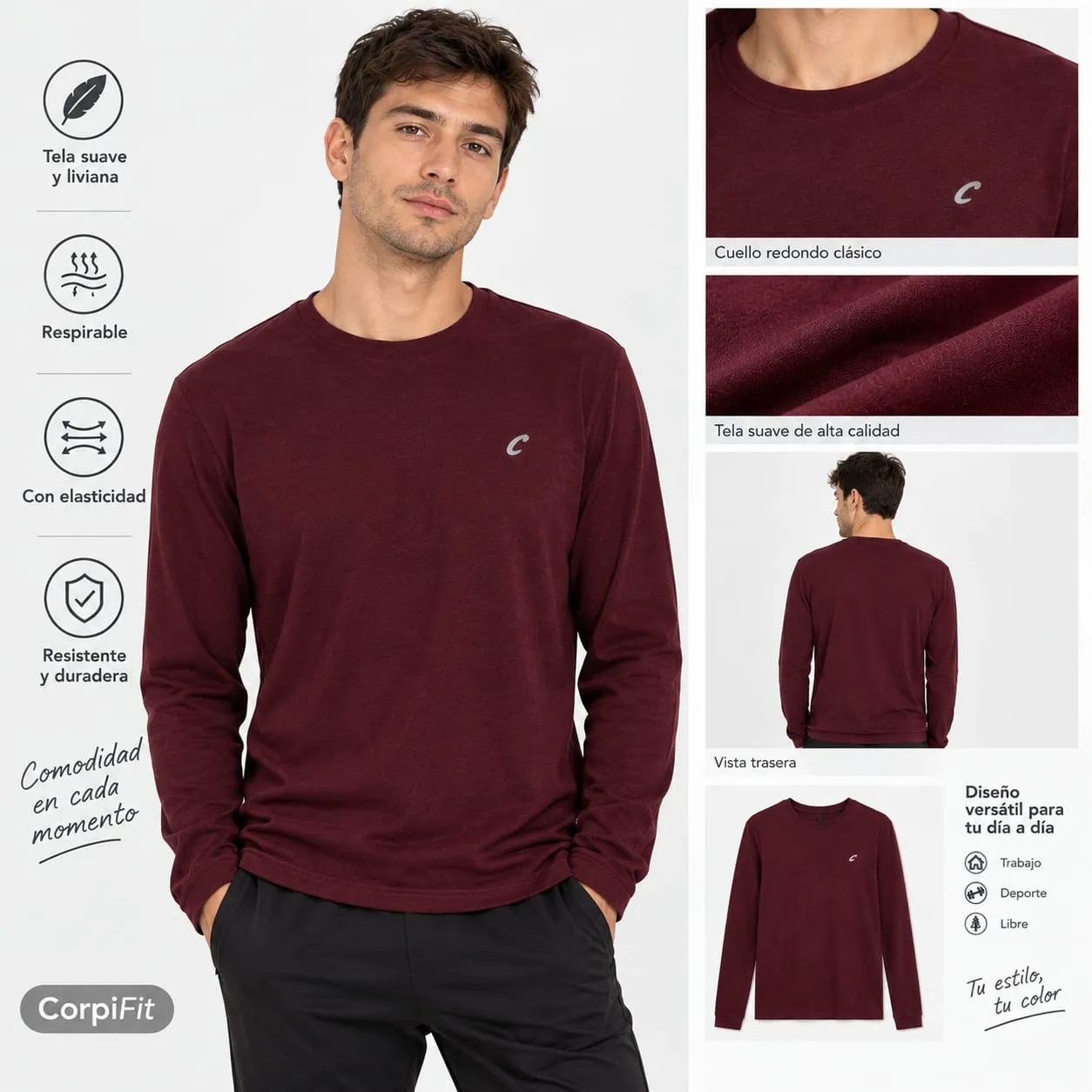 Camiseta Andina Hombre