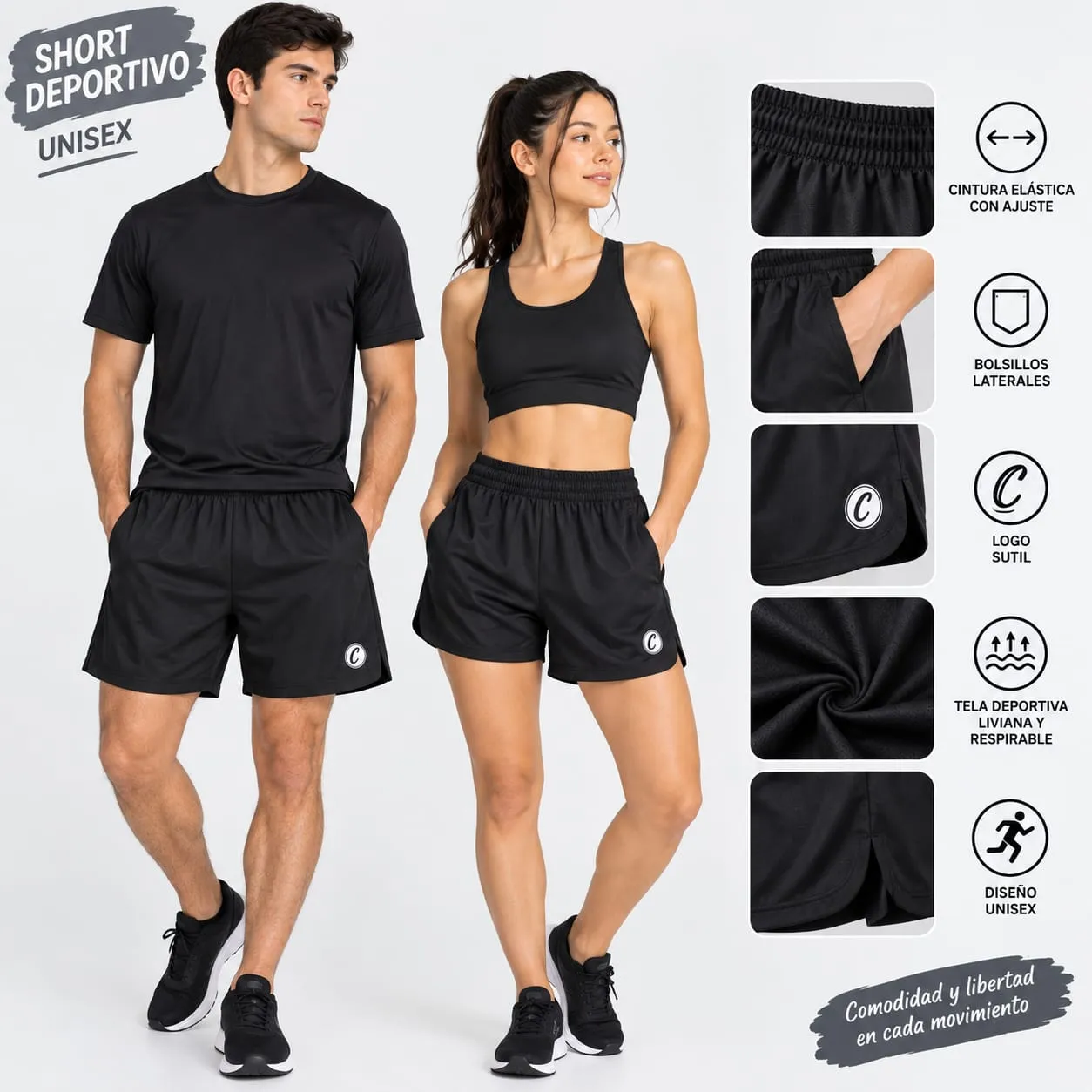 Short Deportivo Unisex Orbit