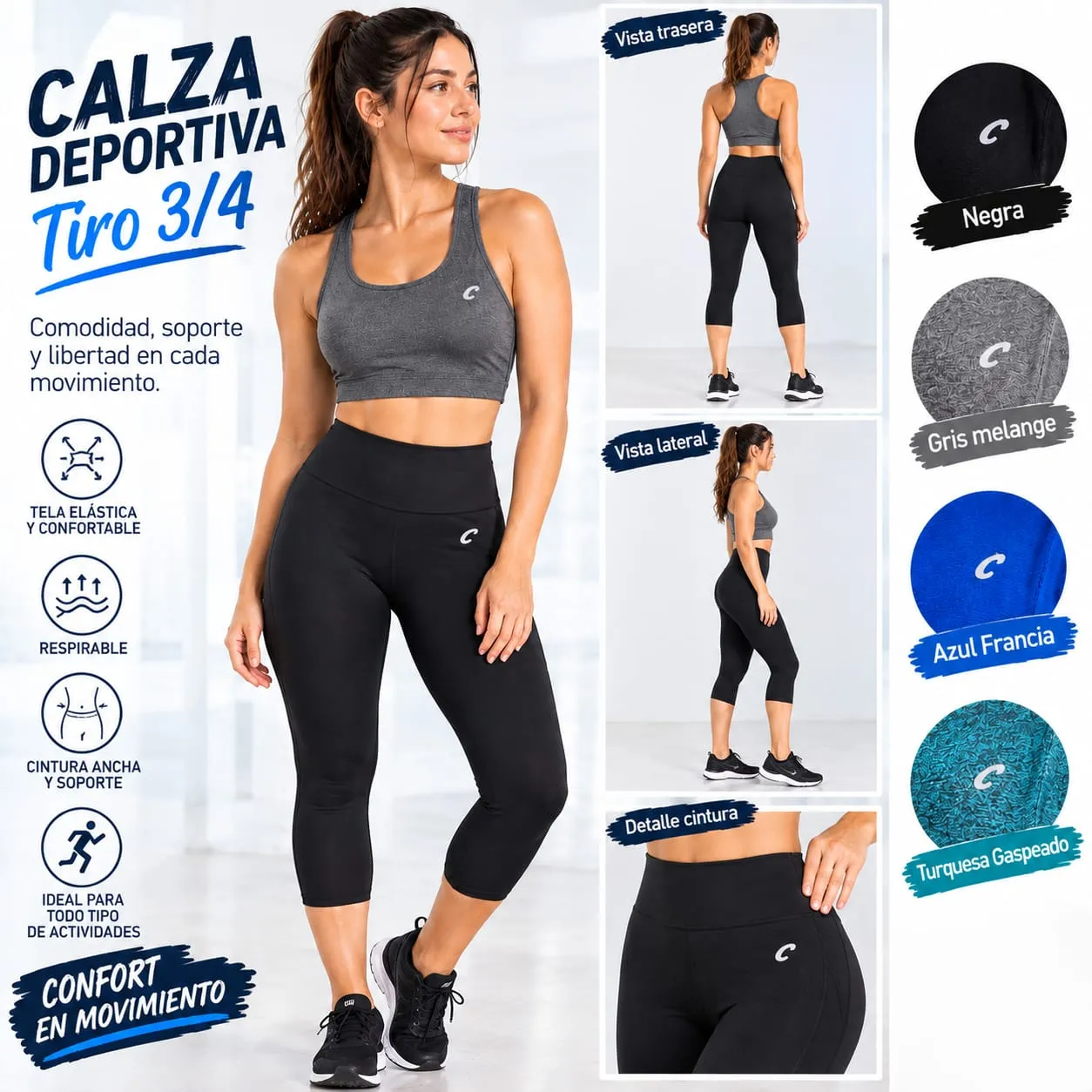 Calza Pezcadora Lisa Premium