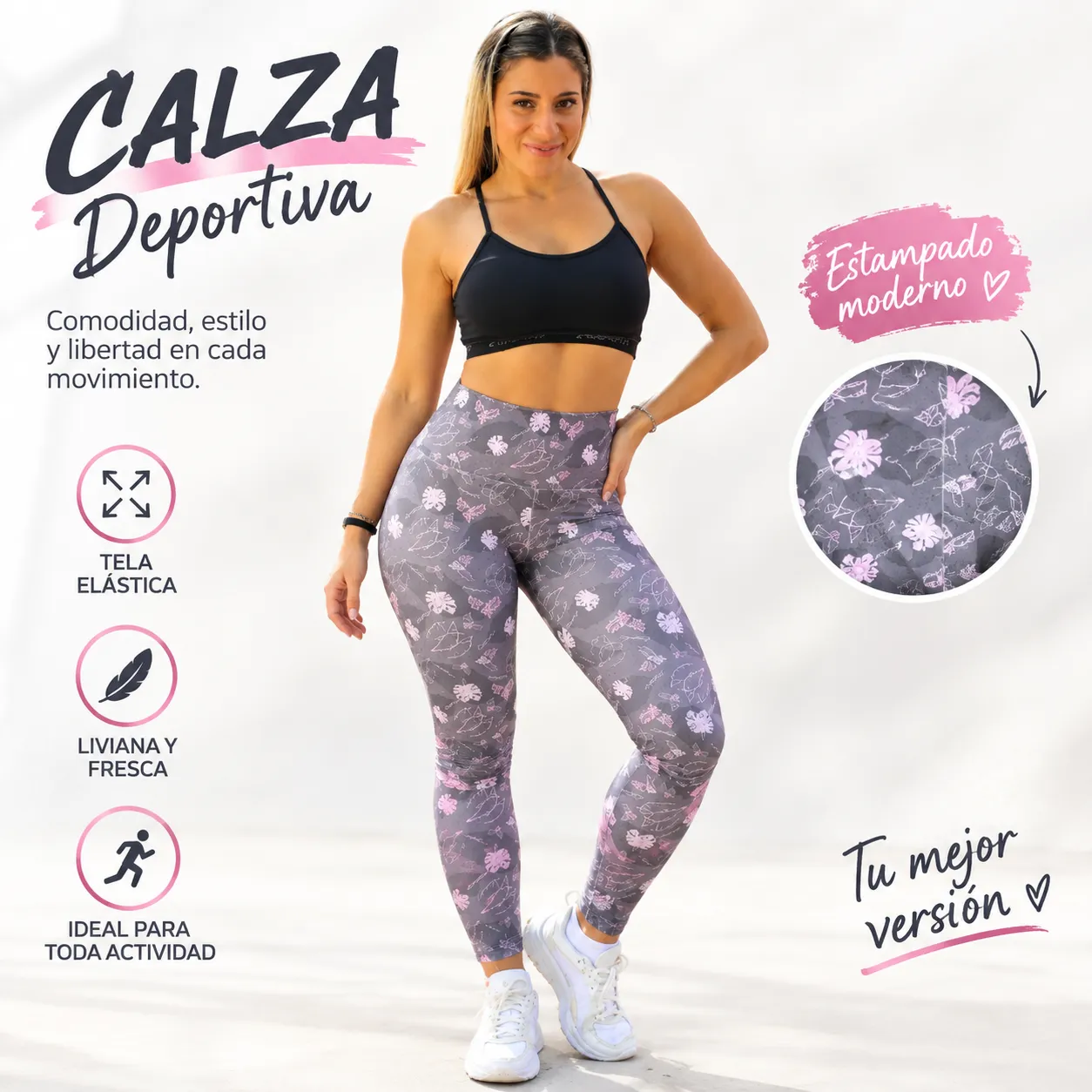 Calza Larga Total Sublimada