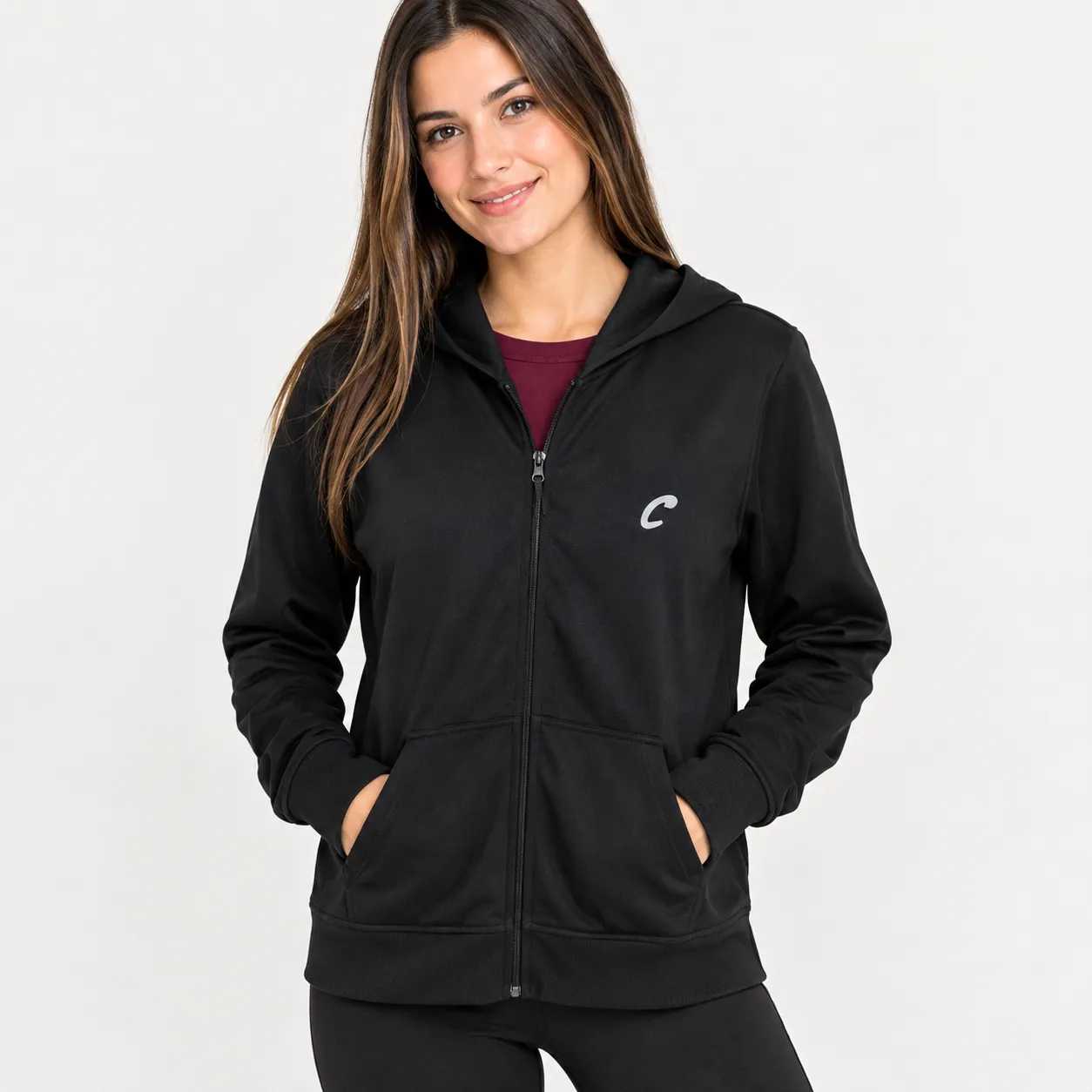 Campera Deportiva Lisa Mujer Premium